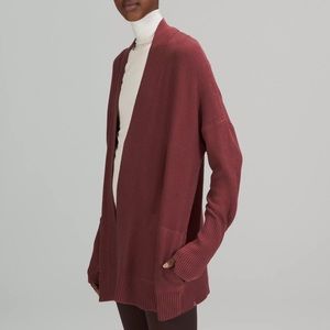 Lululemon | Cashlu Drop-Shoulder Knit Wrap